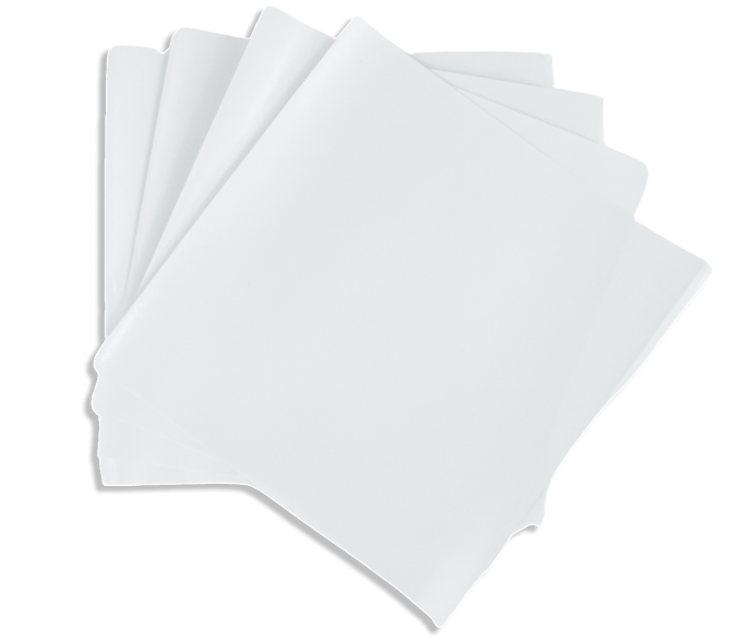 กระดาษขาวเคลือบพลาสติกห่ออาหาร 
                            หรือกระดาษใบตองเทียม